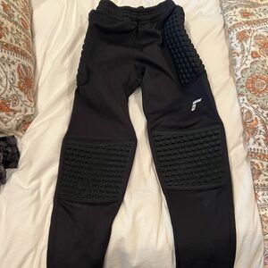 Black Padded Athletic Pants